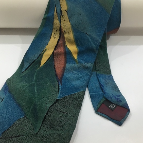 Menswear Necktie Adolfo 100% Rayon - Picture 3 of 7